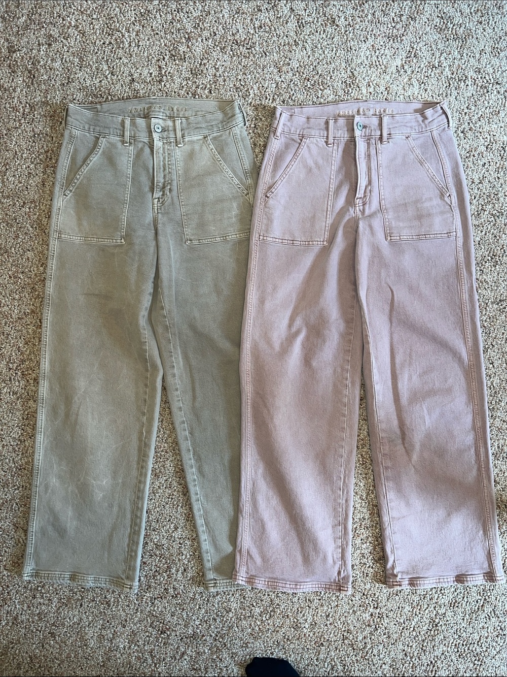 American Eagle Skater Jean Stretch Wide Leg Bundle size 4R